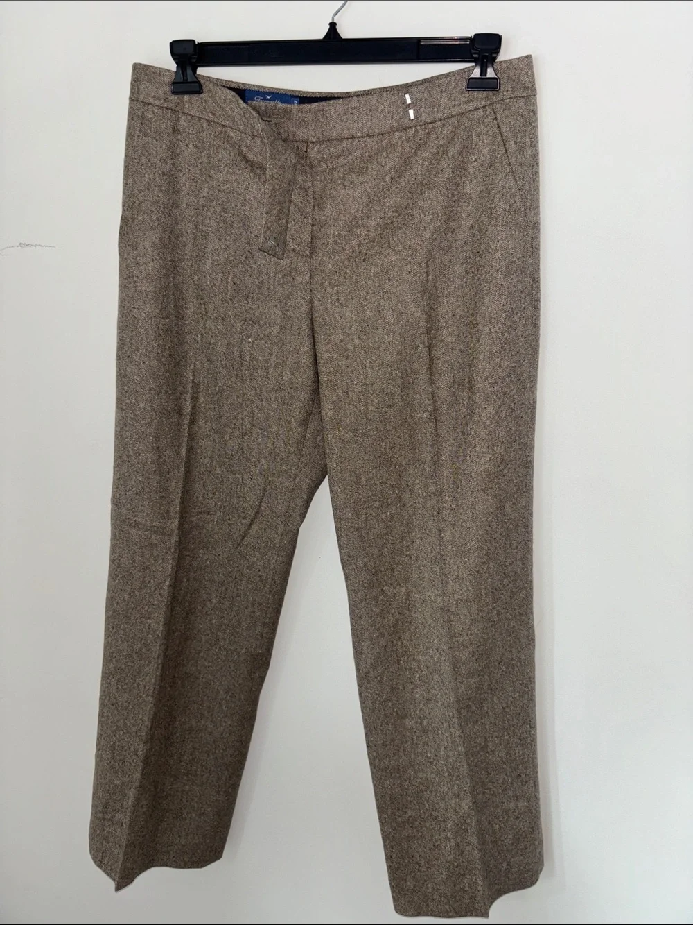 Faconnable Brown Wool Tweed Jacket Sz XL & Pant Sz 12 - Picture 16 of 16